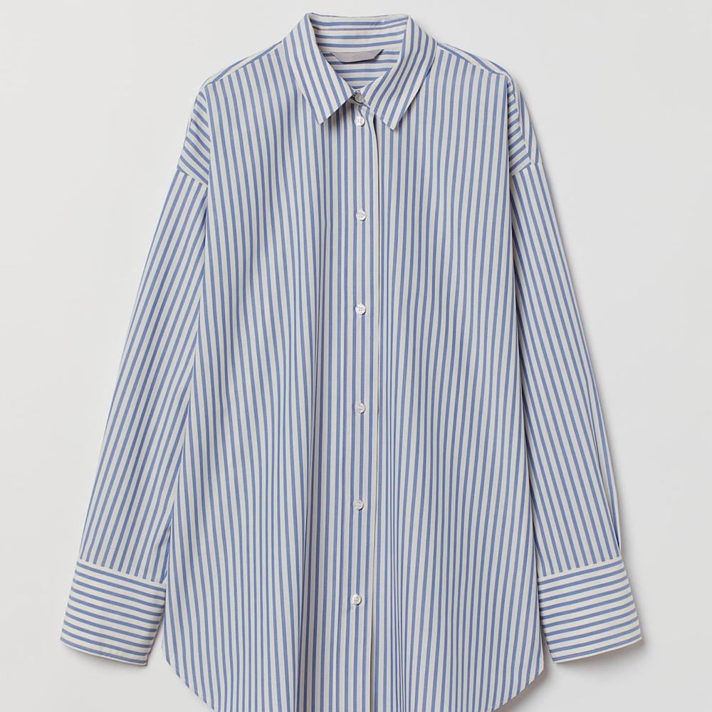 H&M Oversized button up shirt